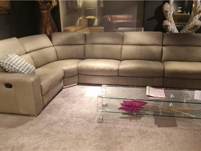 Lederland EINDHOVEN Showroommodel Amparo  met 2 handmatige relax